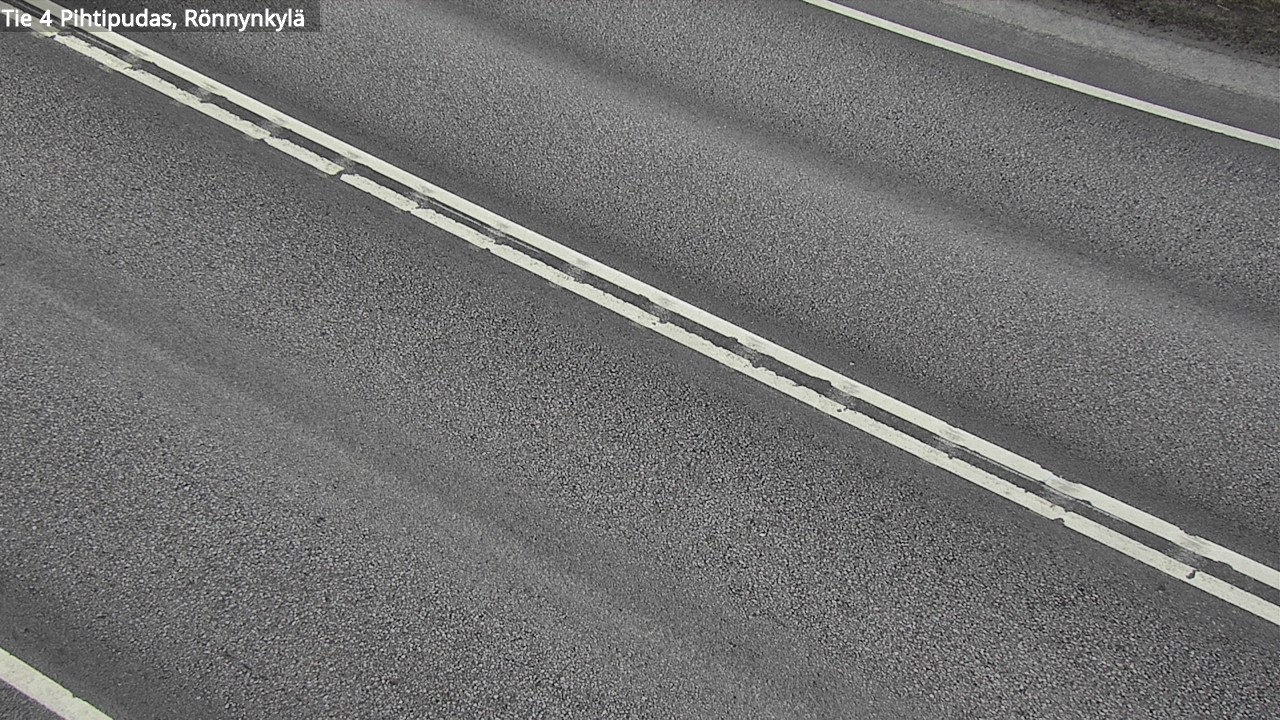 Weather Camera Image Road 4 Pihtipudas, Rönnynkylä, Pihtipudas, Keski-Suomi