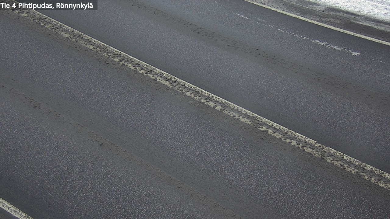 Weather Camera Image Väg 4 Pihtipudas, Rönnynkylä, Pihtipudas, Keski-Suomi