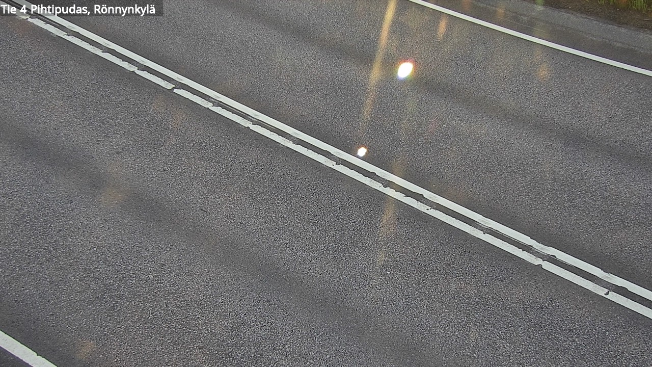 Weather Camera Image Road 4 Pihtipudas, Rönnynkylä, Pihtipudas, Keski-Suomi
