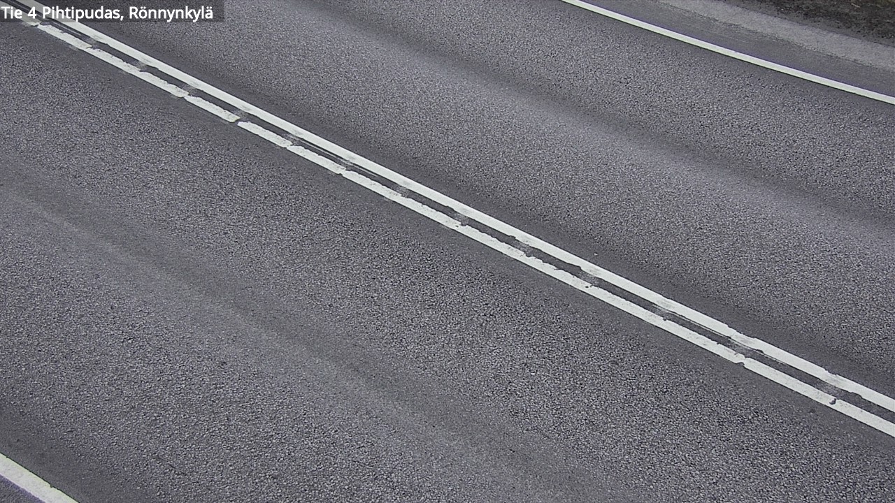 Weather Camera Image Road 4 Pihtipudas, Rönnynkylä, Pihtipudas, Keski-Suomi