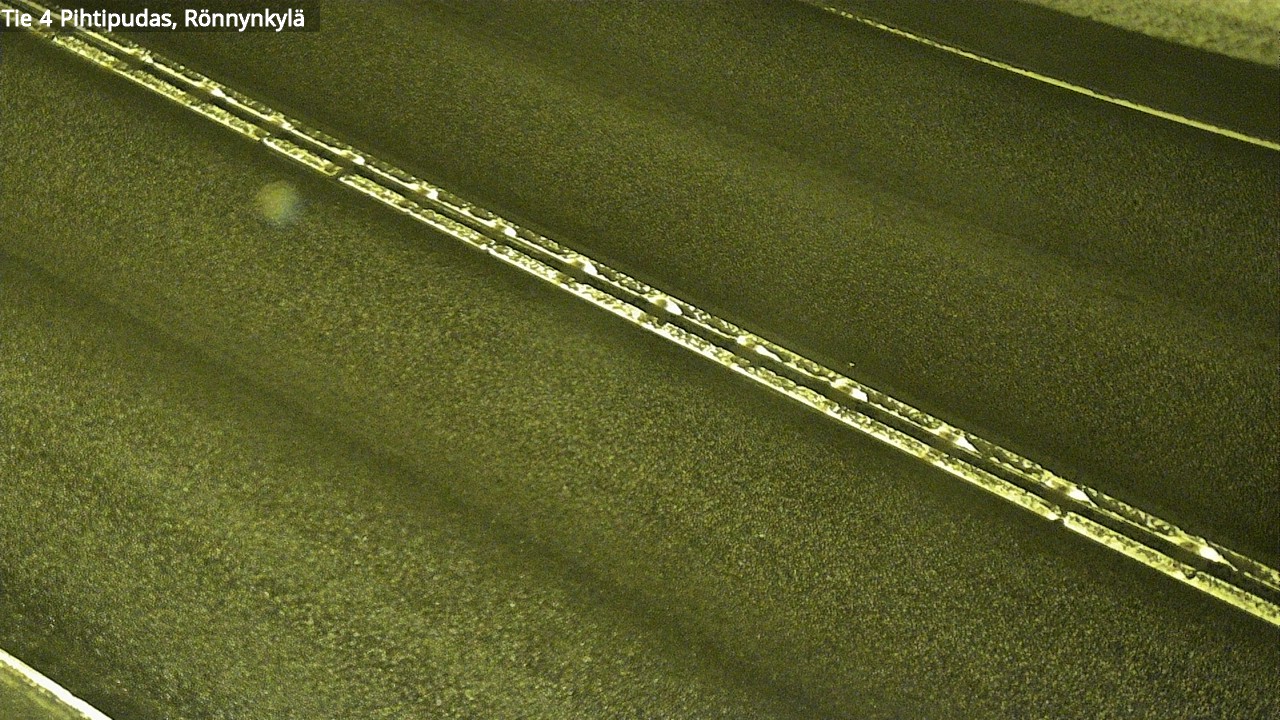 Weather Camera Image Väg 4 Pihtipudas, Rönnynkylä, Pihtipudas, Keski-Suomi