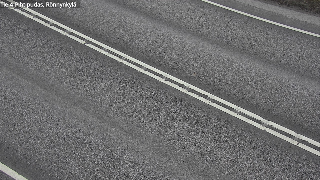 Weather Camera Image Road 4 Pihtipudas, Rönnynkylä, Pihtipudas, Keski-Suomi