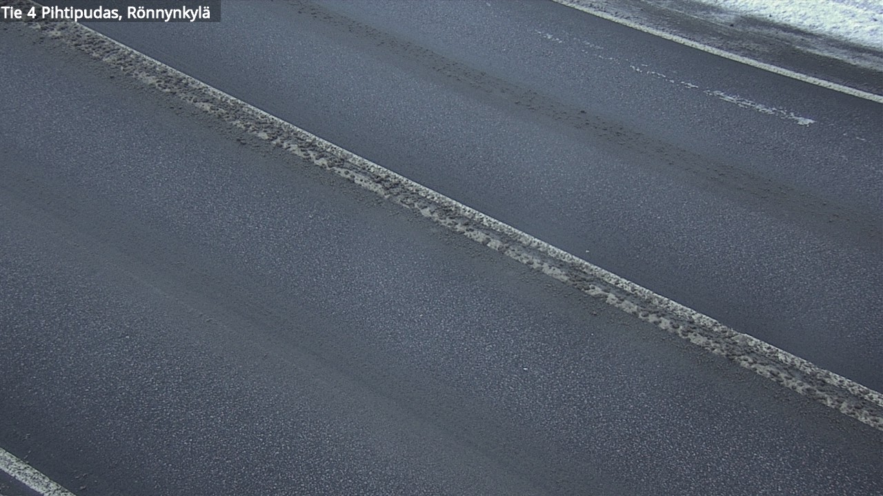 Weather Camera Image Väg 4 Pihtipudas, Rönnynkylä, Pihtipudas, Keski-Suomi