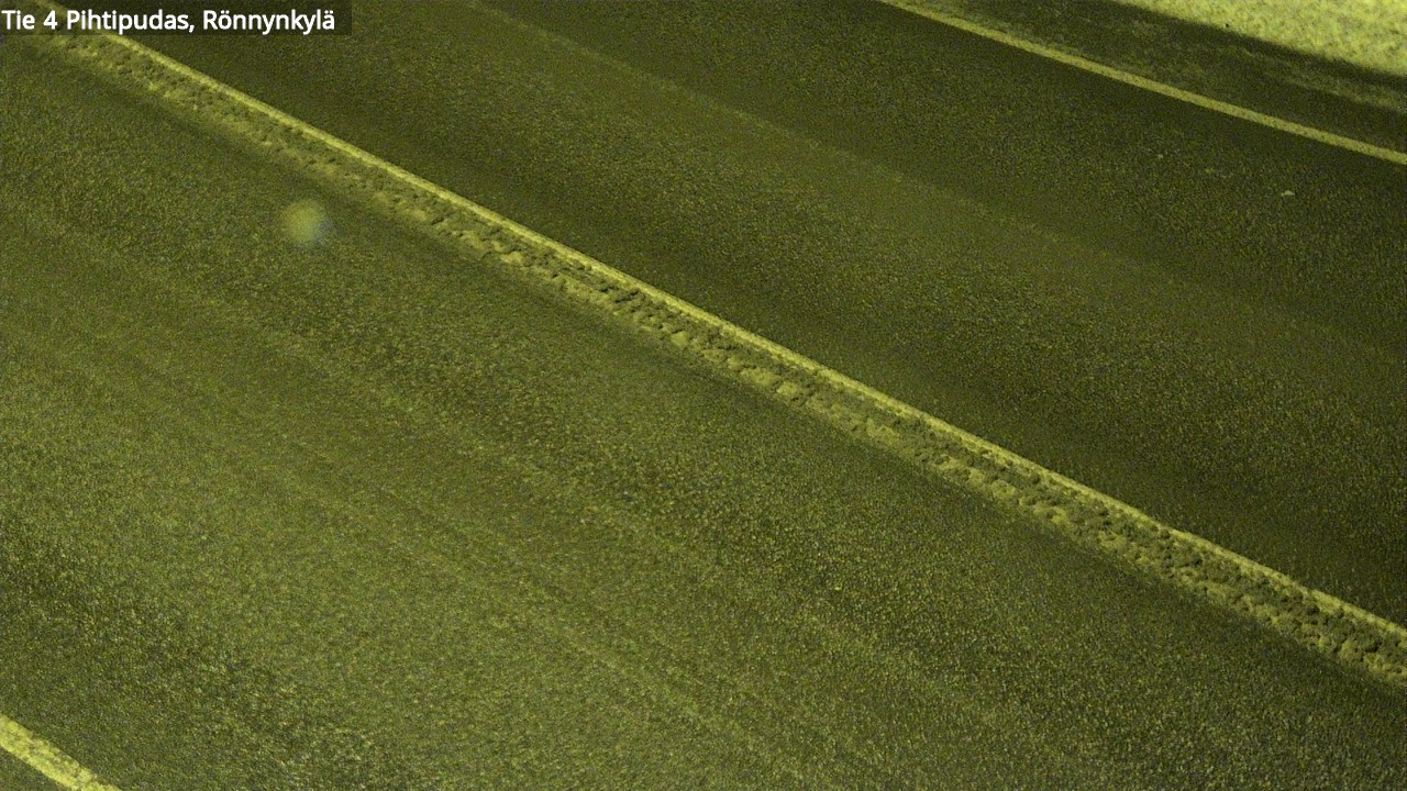 Weather Camera Image Väg 4 Pihtipudas, Rönnynkylä, Pihtipudas, Keski-Suomi