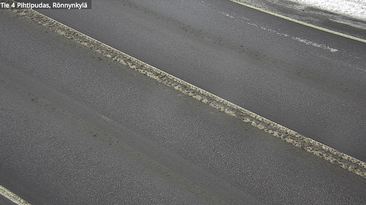 Weather Camera Image Väg 4 Pihtipudas, Rönnynkylä, Pihtipudas, Keski-Suomi