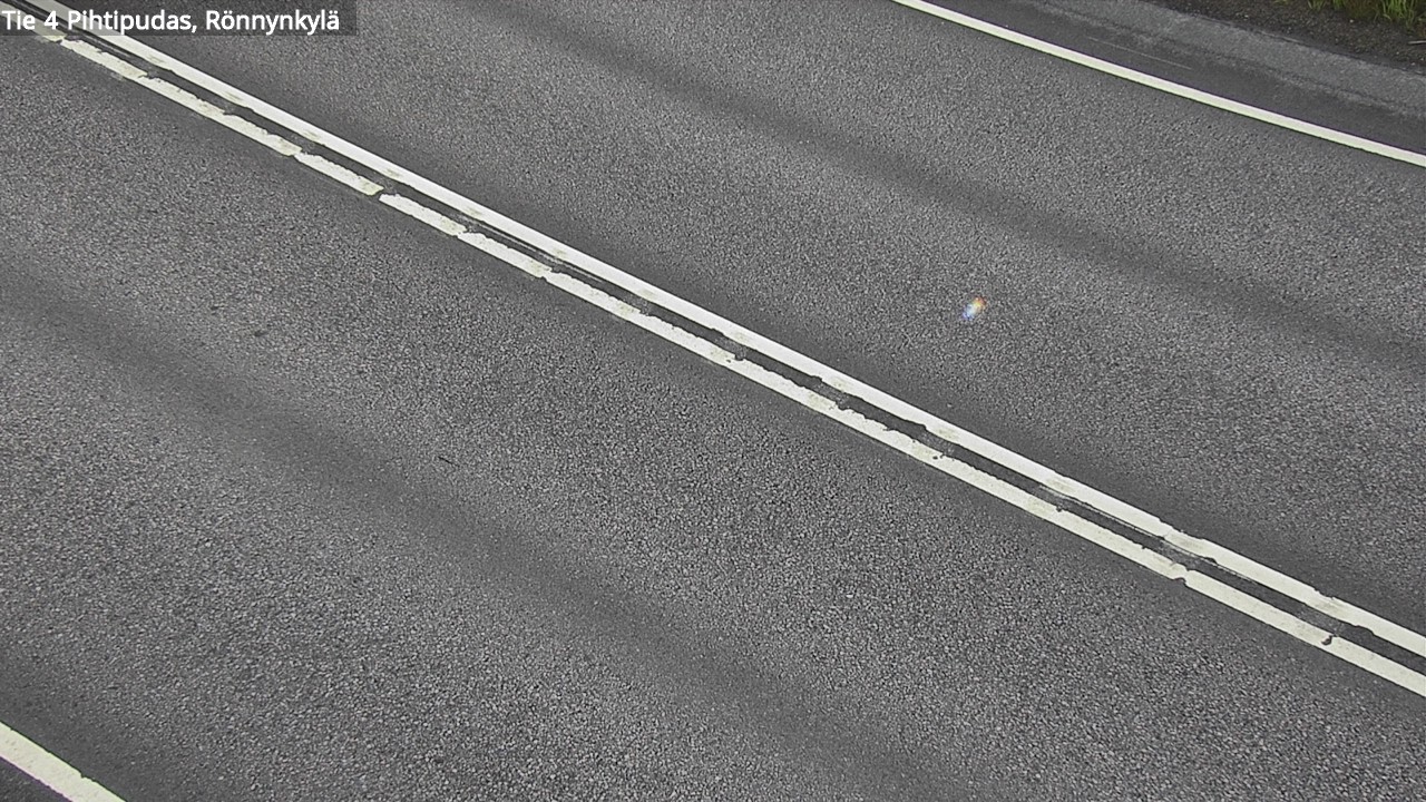 Weather Camera Image Road 4 Pihtipudas, Rönnynkylä, Pihtipudas, Keski-Suomi