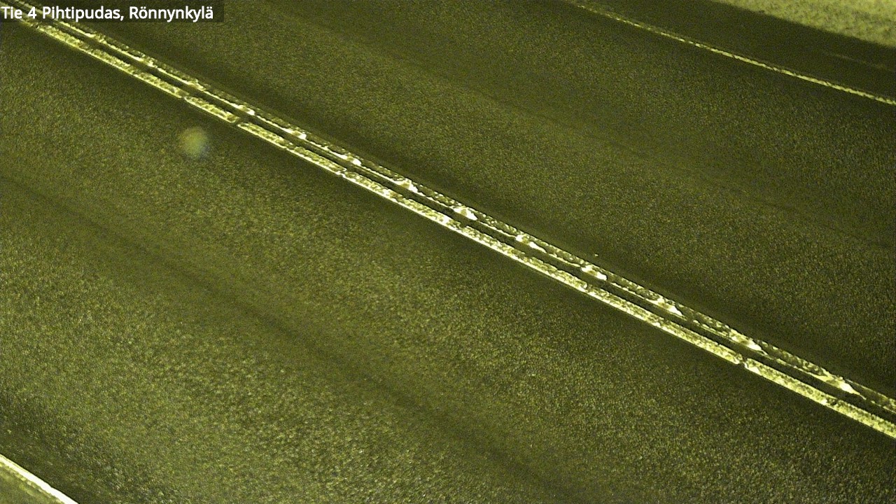 Weather Camera Image Väg 4 Pihtipudas, Rönnynkylä, Pihtipudas, Keski-Suomi
