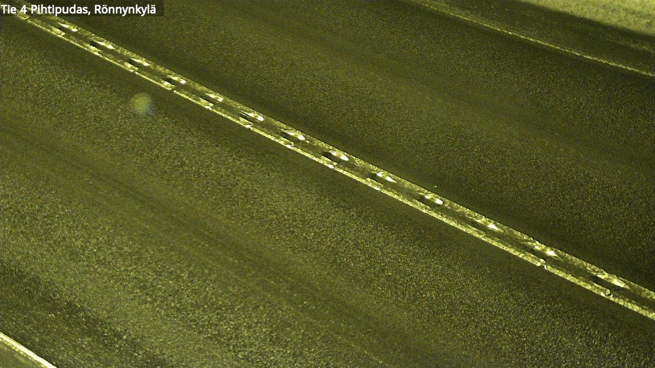 Weather Camera Image Väg 4 Pihtipudas, Rönnynkylä, Pihtipudas, Keski-Suomi