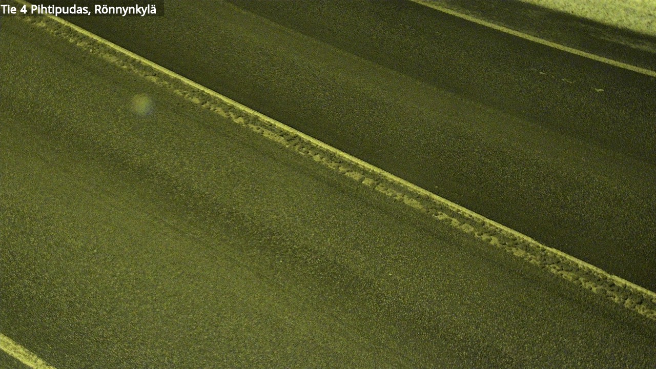 Weather Camera Image Väg 4 Pihtipudas, Rönnynkylä, Pihtipudas, Keski-Suomi