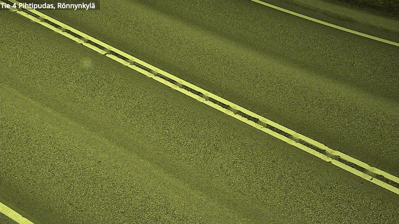Weather Camera Image Väg 4 Pihtipudas, Rönnynkylä, Pihtipudas, Keski-Suomi