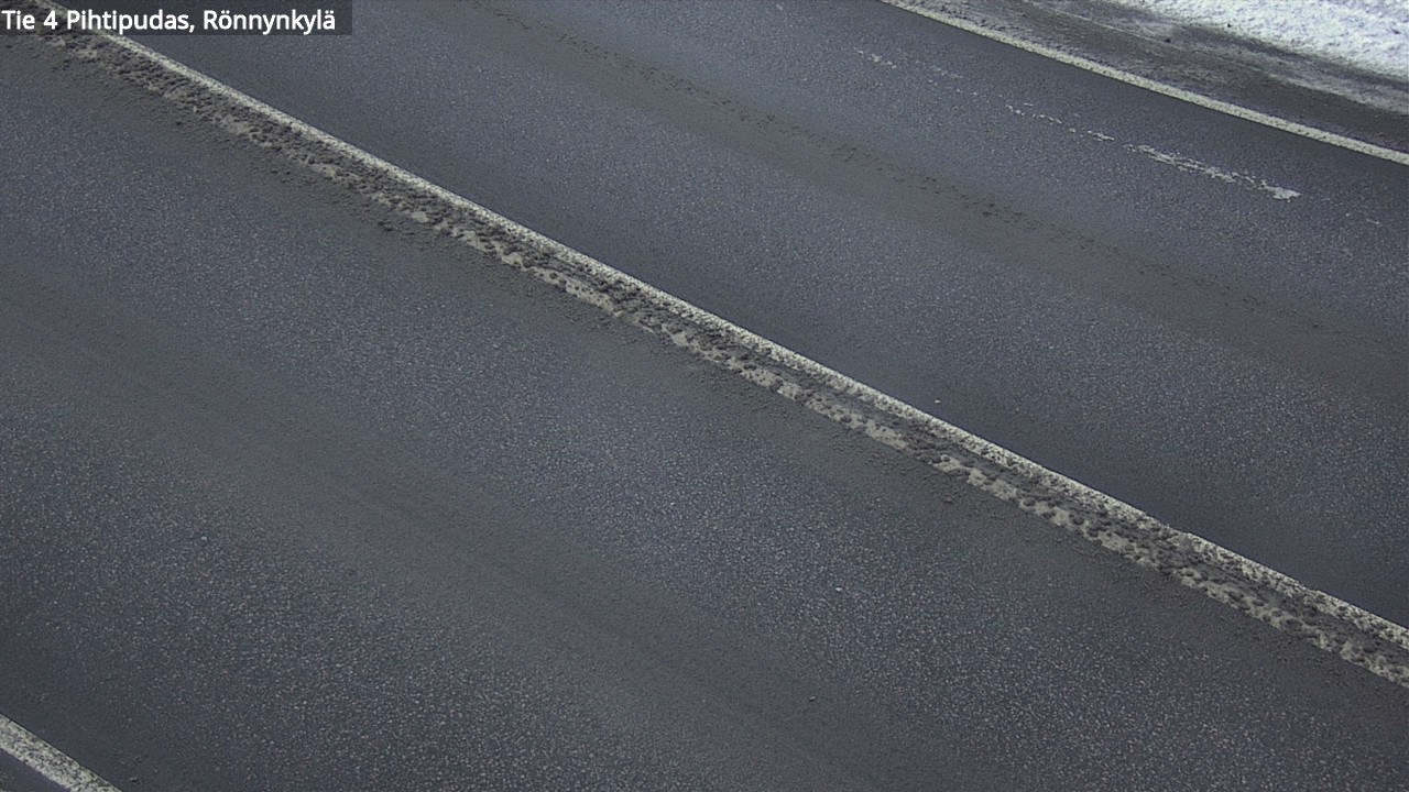 Weather Camera Image Väg 4 Pihtipudas, Rönnynkylä, Pihtipudas, Keski-Suomi