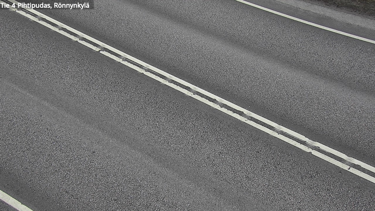 Weather Camera Image Road 4 Pihtipudas, Rönnynkylä, Pihtipudas, Keski-Suomi