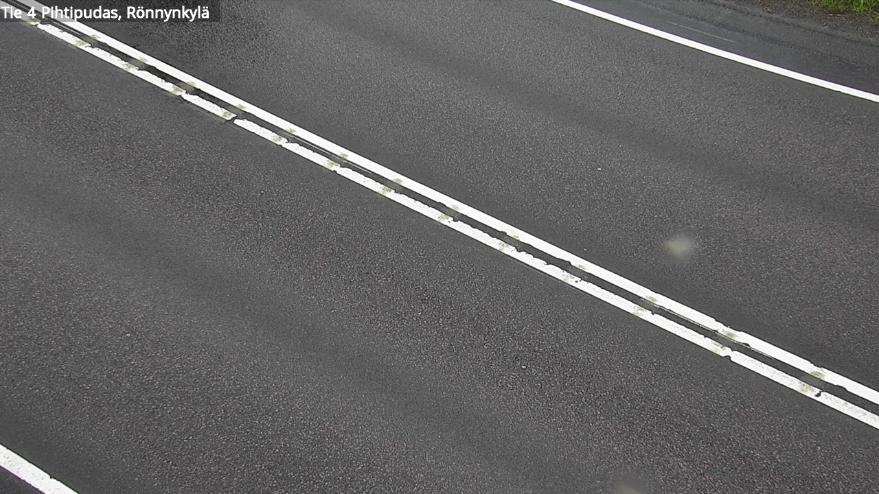 Weather Camera Image Väg 4 Pihtipudas, Rönnynkylä, Pihtipudas, Keski-Suomi
