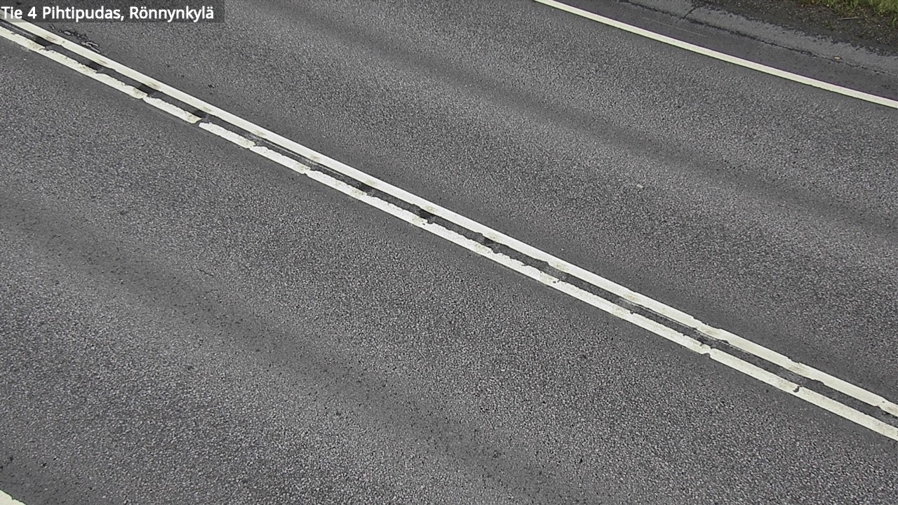 Weather Camera Image Väg 4 Pihtipudas, Rönnynkylä, Pihtipudas, Keski-Suomi