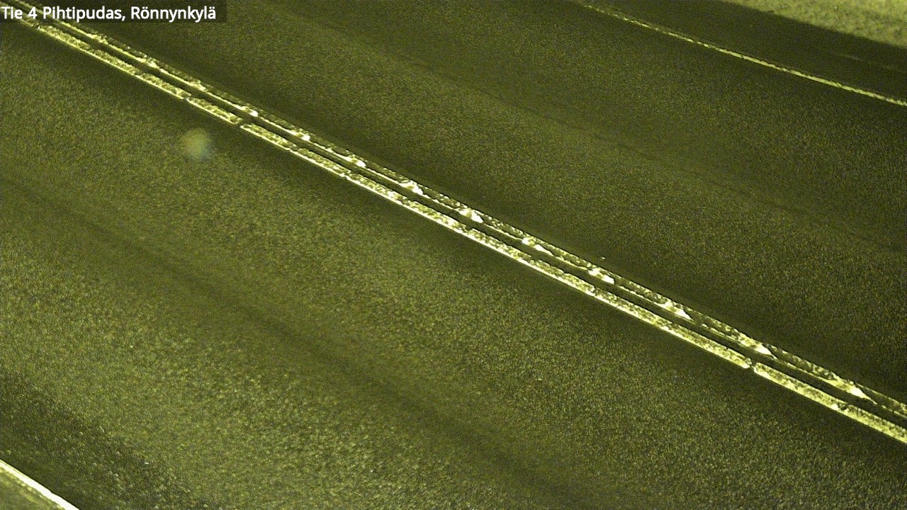 Weather Camera Image Väg 4 Pihtipudas, Rönnynkylä, Pihtipudas, Keski-Suomi