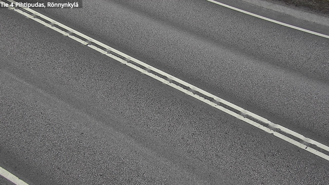 Weather Camera Image Road 4 Pihtipudas, Rönnynkylä, Pihtipudas, Keski-Suomi