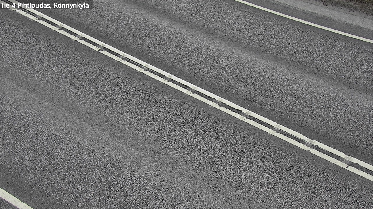 Weather Camera Image Road 4 Pihtipudas, Rönnynkylä, Pihtipudas, Keski-Suomi