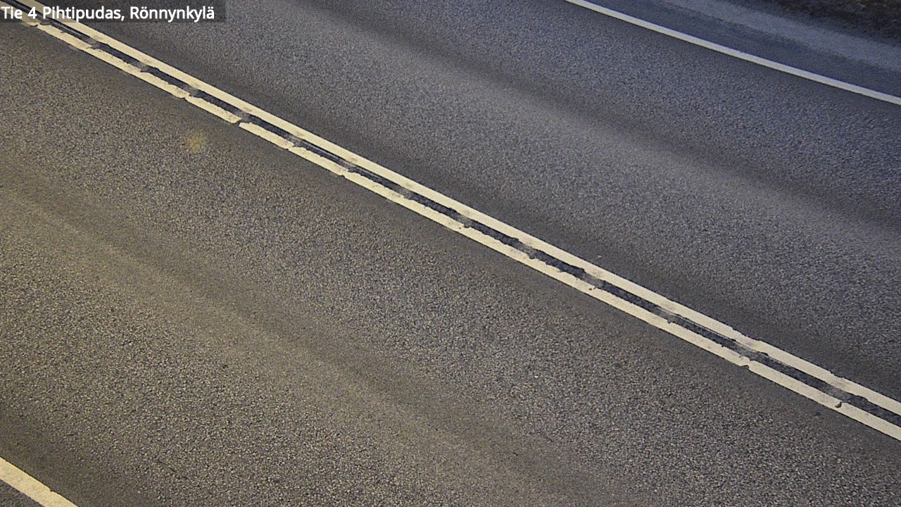 Weather Camera Image Road 4 Pihtipudas, Rönnynkylä, Pihtipudas, Keski-Suomi
