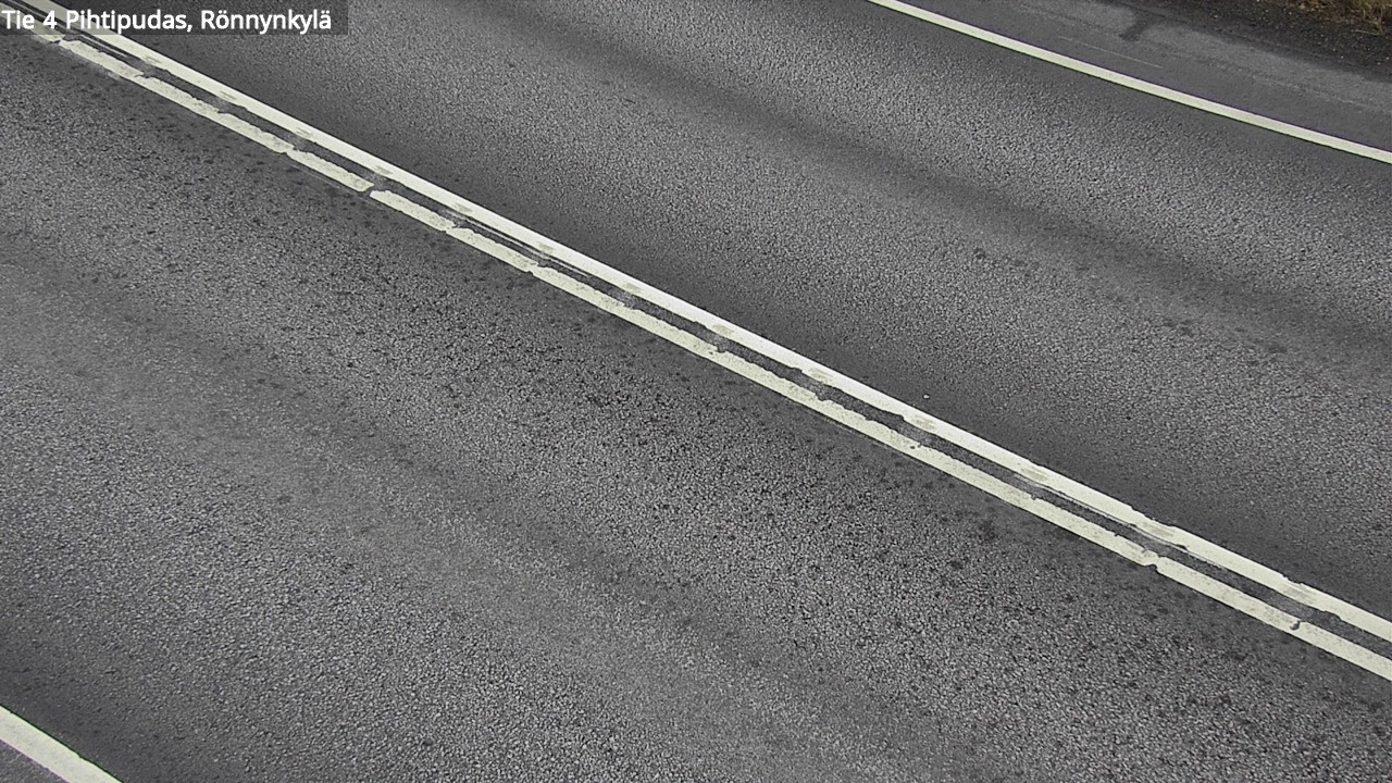 Weather Camera Image Väg 4 Pihtipudas, Rönnynkylä, Pihtipudas, Keski-Suomi