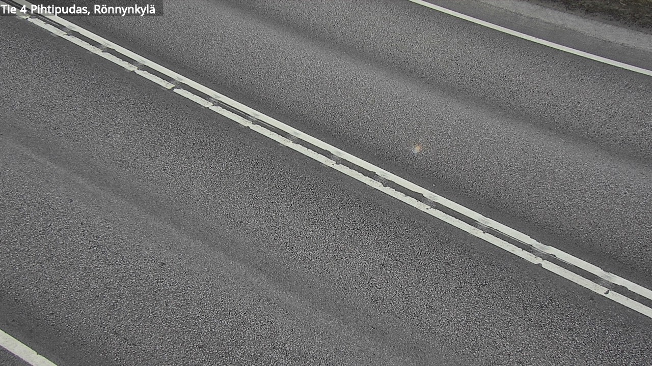 Weather Camera Image Road 4 Pihtipudas, Rönnynkylä, Pihtipudas, Keski-Suomi