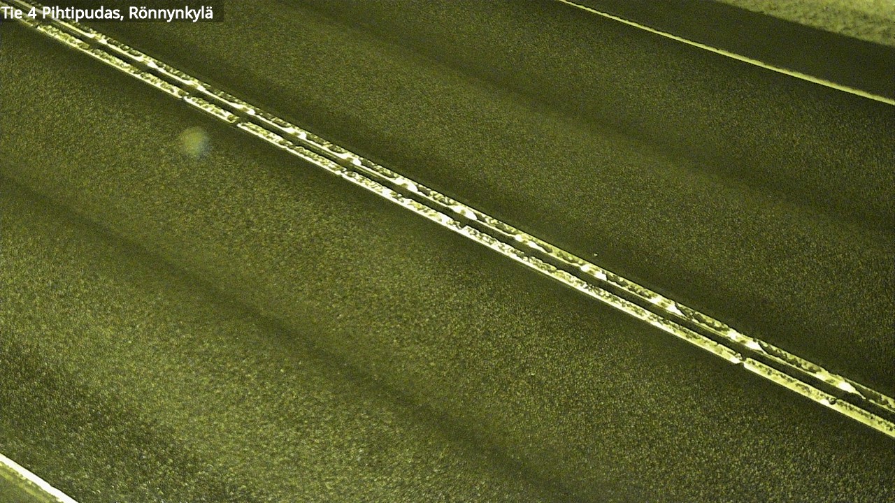 Weather Camera Image Väg 4 Pihtipudas, Rönnynkylä, Pihtipudas, Keski-Suomi
