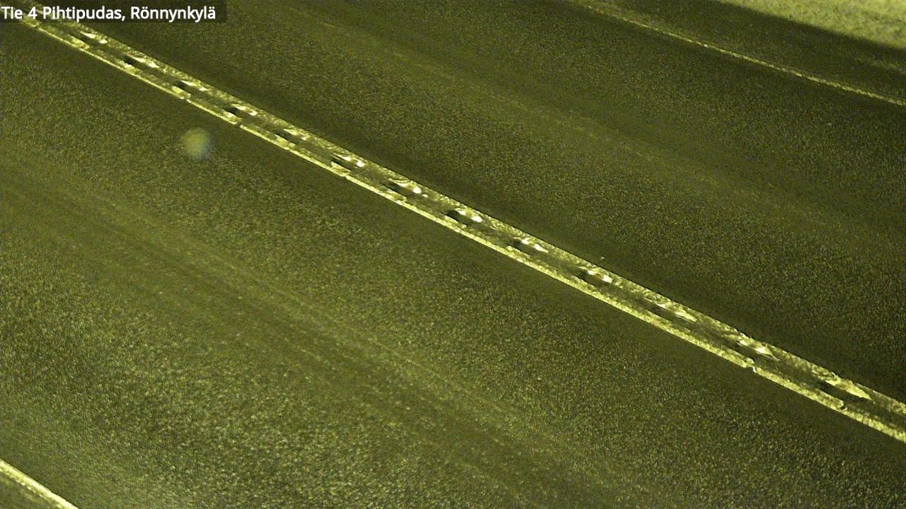 Weather Camera Image Väg 4 Pihtipudas, Rönnynkylä, Pihtipudas, Keski-Suomi