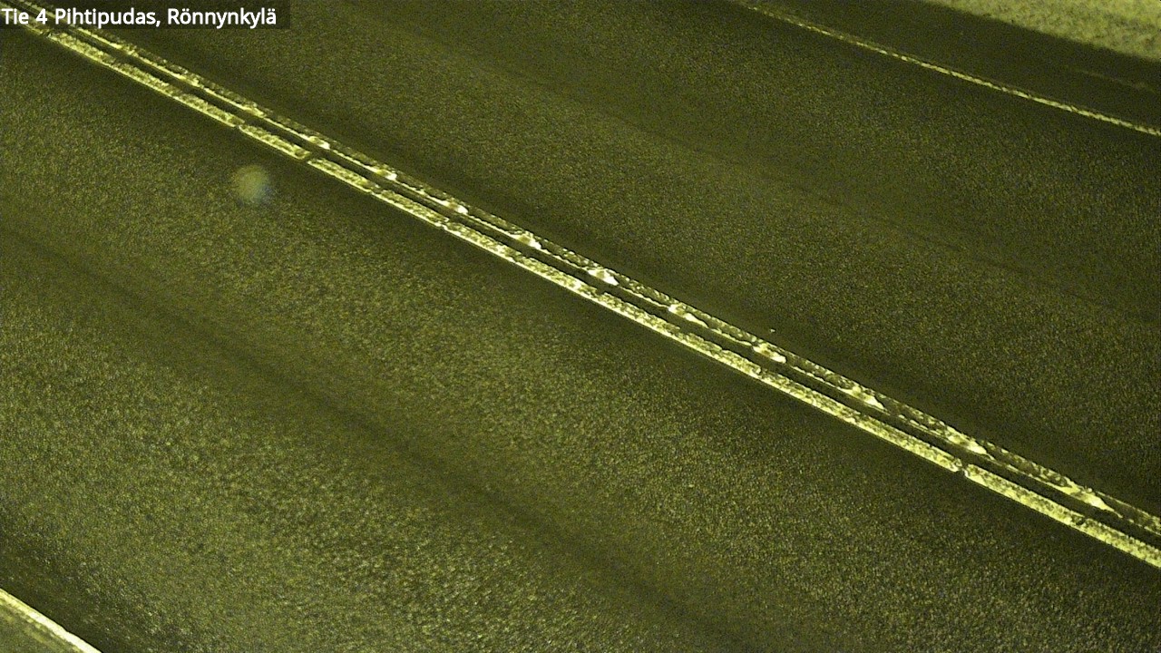 Weather Camera Image Väg 4 Pihtipudas, Rönnynkylä, Pihtipudas, Keski-Suomi