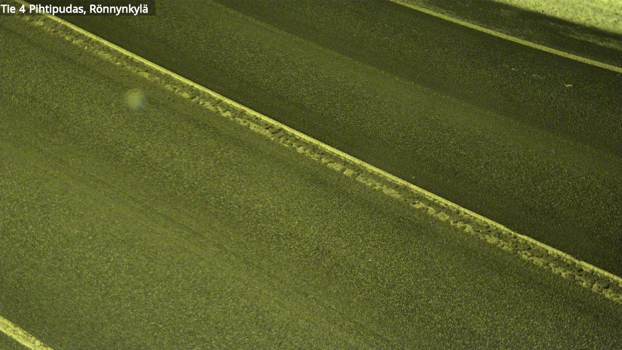 Weather Camera Image Väg 4 Pihtipudas, Rönnynkylä, Pihtipudas, Keski-Suomi