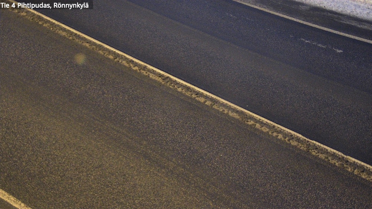 Weather Camera Image Väg 4 Pihtipudas, Rönnynkylä, Pihtipudas, Keski-Suomi