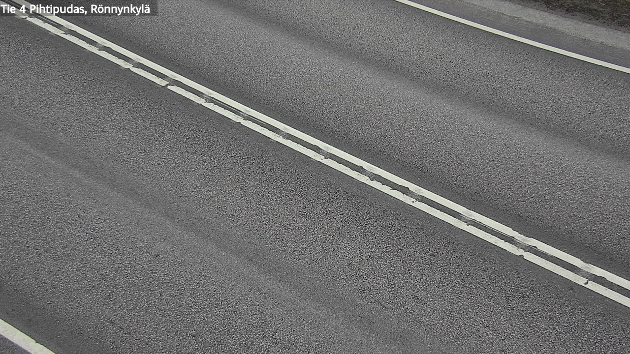 Weather Camera Image Road 4 Pihtipudas, Rönnynkylä, Pihtipudas, Keski-Suomi