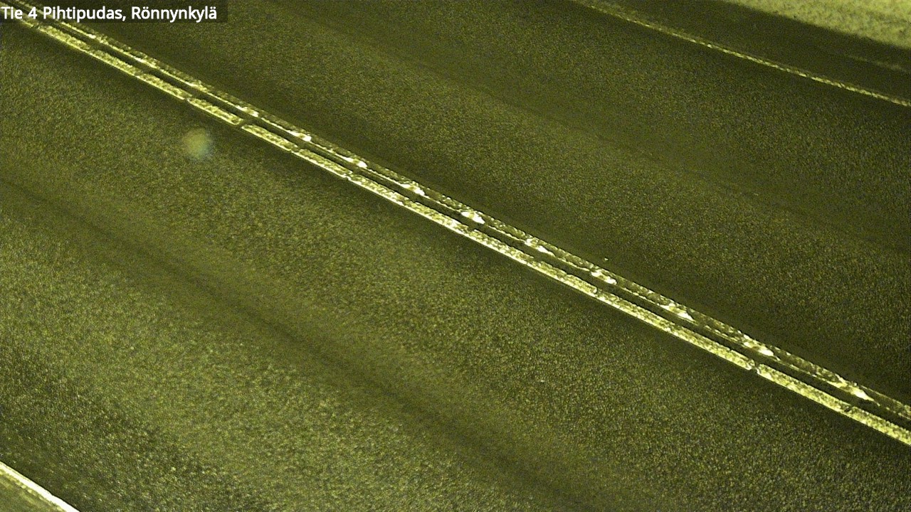 Weather Camera Image Väg 4 Pihtipudas, Rönnynkylä, Pihtipudas, Keski-Suomi