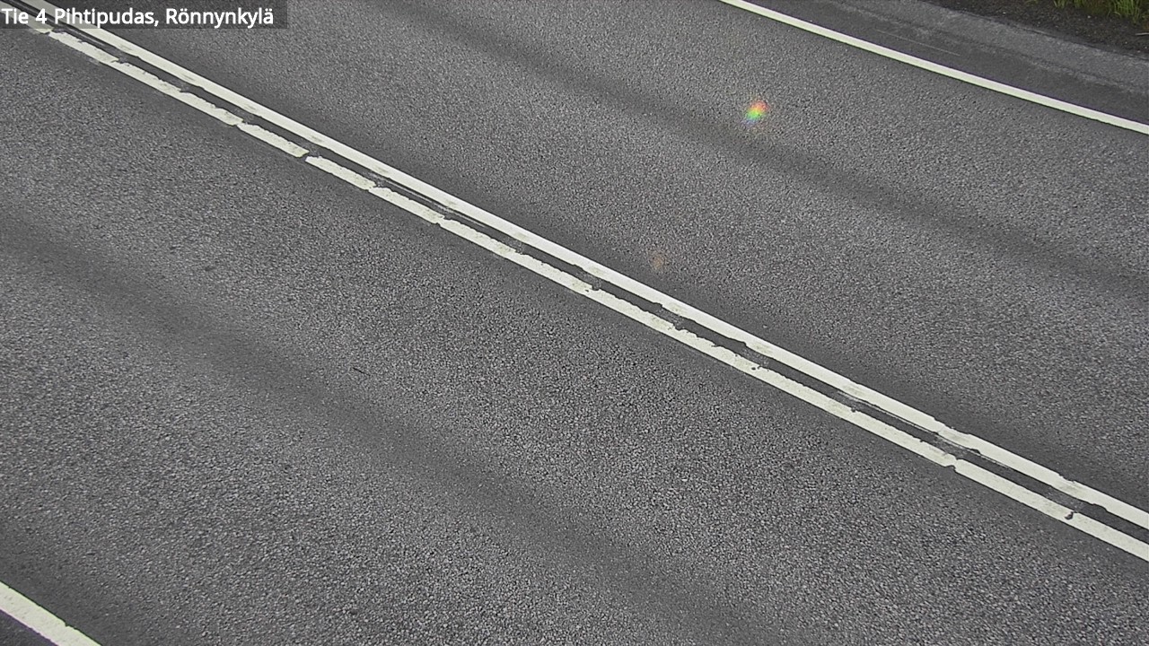Weather Camera Image Road 4 Pihtipudas, Rönnynkylä, Pihtipudas, Keski-Suomi