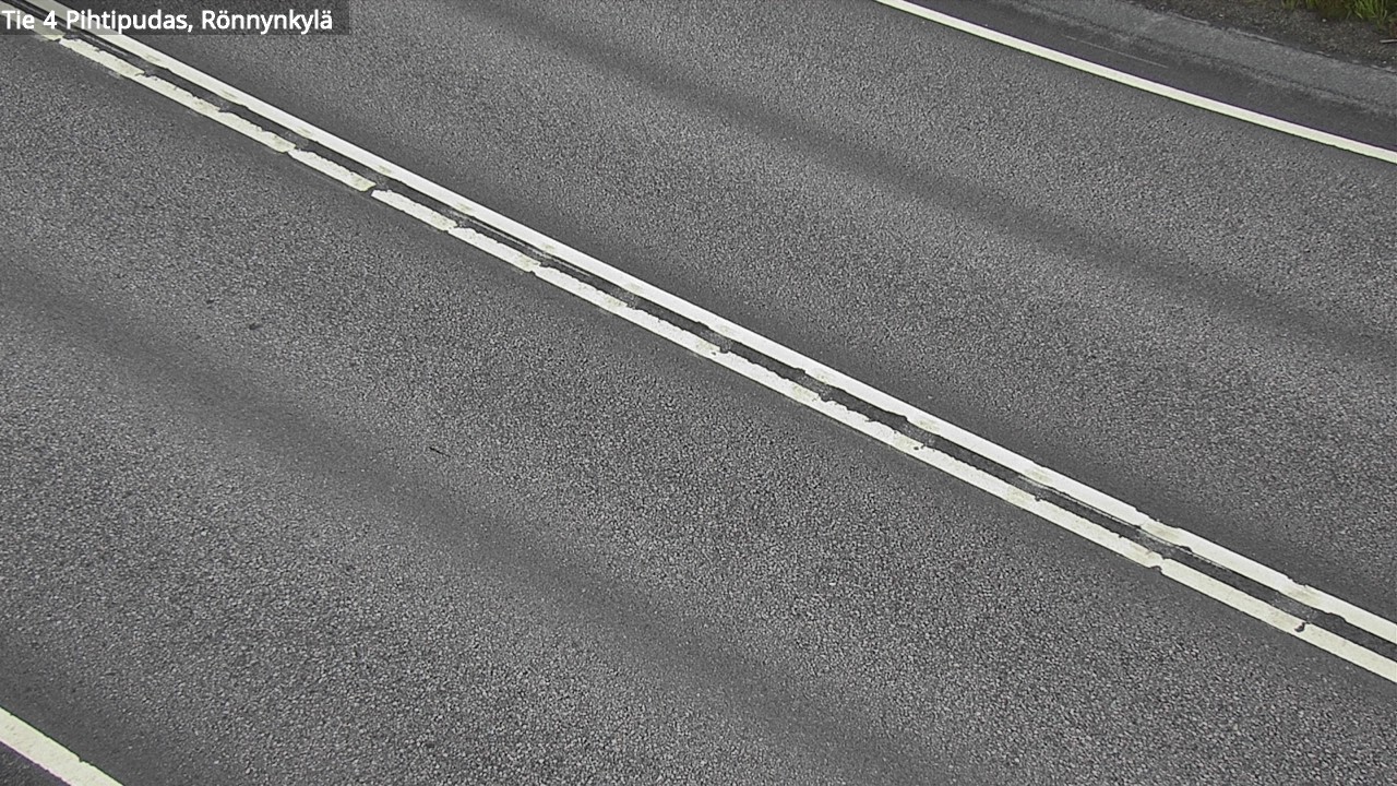 Weather Camera Image Väg 4 Pihtipudas, Rönnynkylä, Pihtipudas, Keski-Suomi