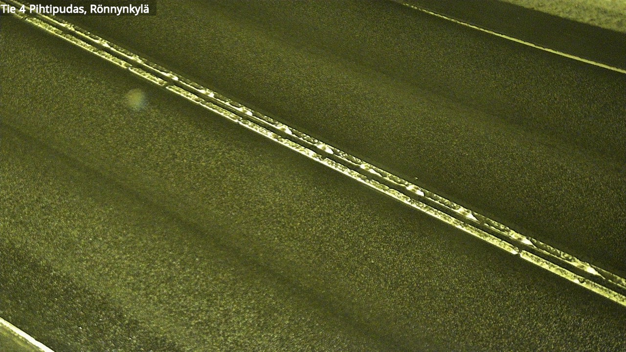 Weather Camera Image Väg 4 Pihtipudas, Rönnynkylä, Pihtipudas, Keski-Suomi