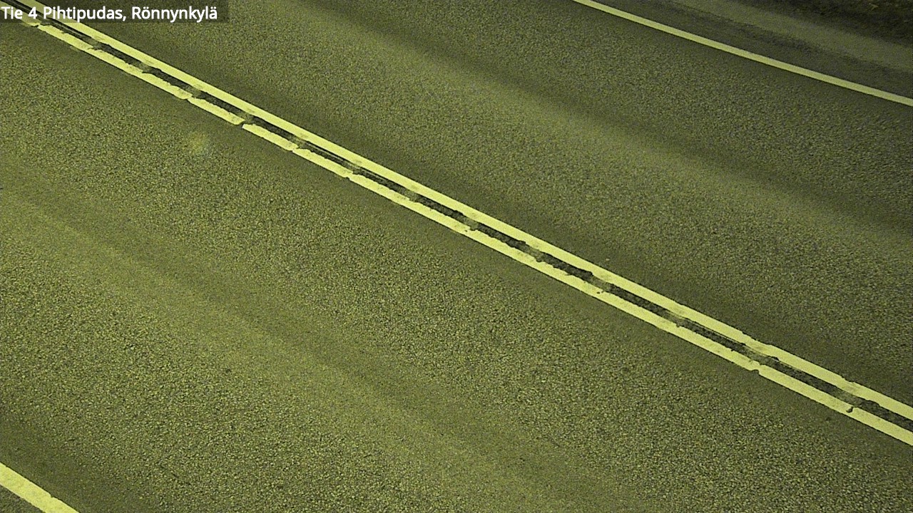 Weather Camera Image Väg 4 Pihtipudas, Rönnynkylä, Pihtipudas, Keski-Suomi