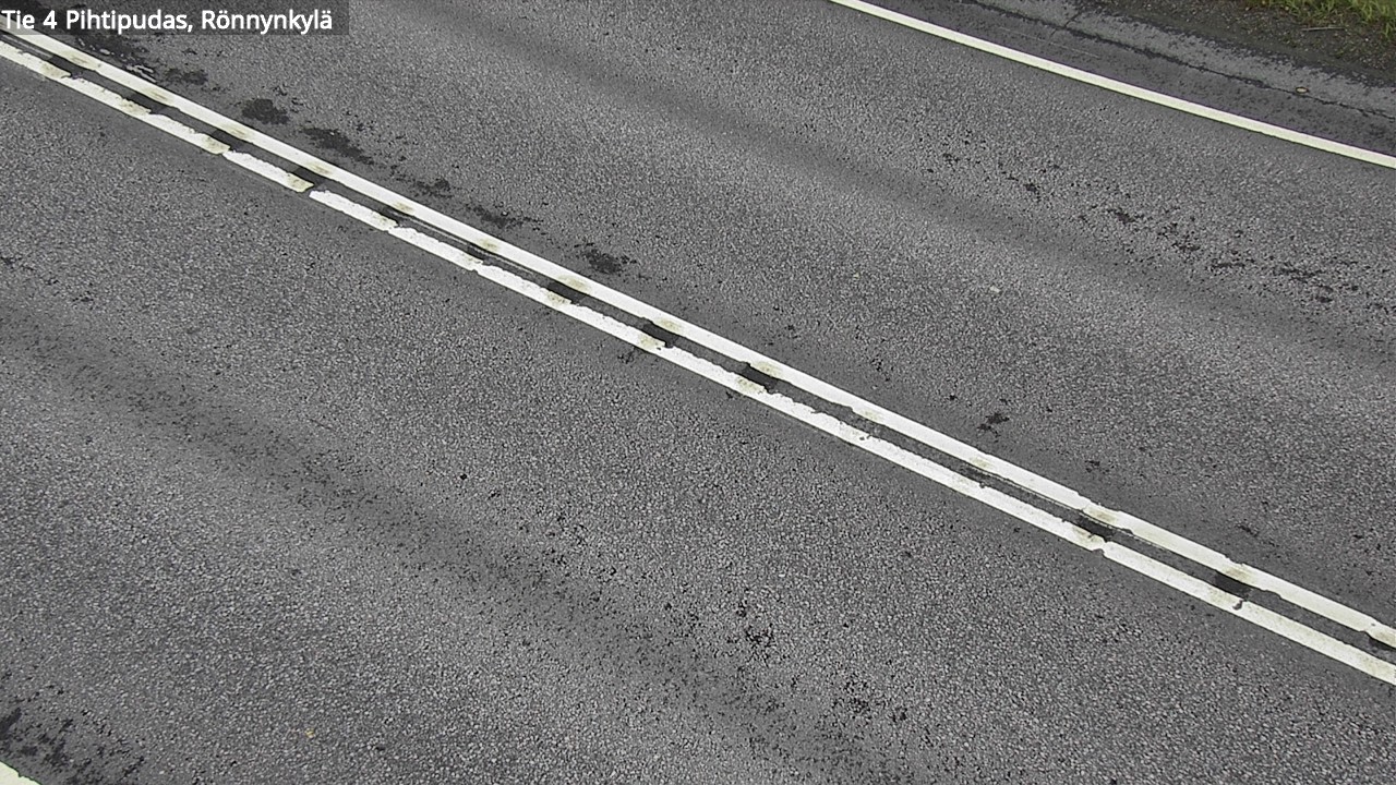 Weather Camera Image Väg 4 Pihtipudas, Rönnynkylä, Pihtipudas, Keski-Suomi