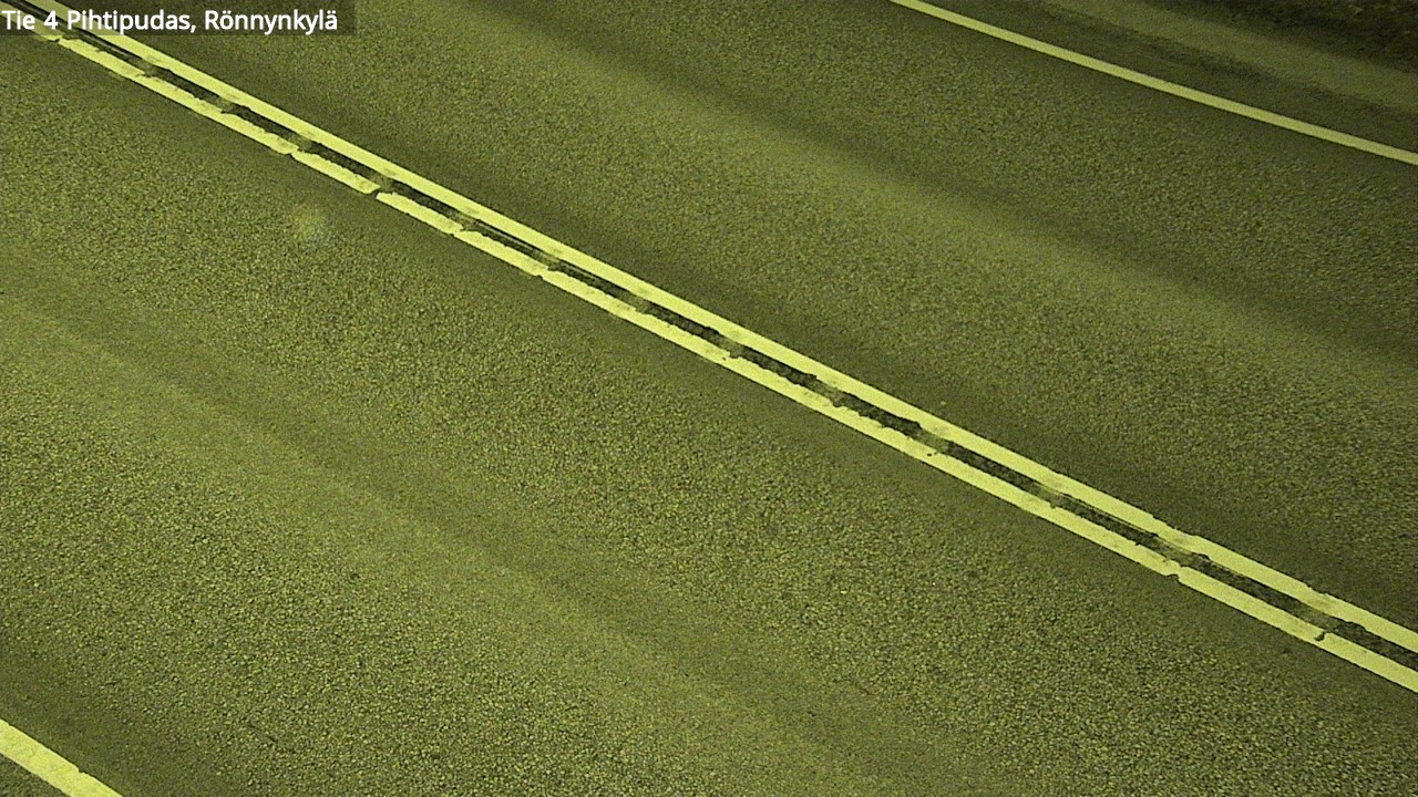 Weather Camera Image Väg 4 Pihtipudas, Rönnynkylä, Pihtipudas, Keski-Suomi