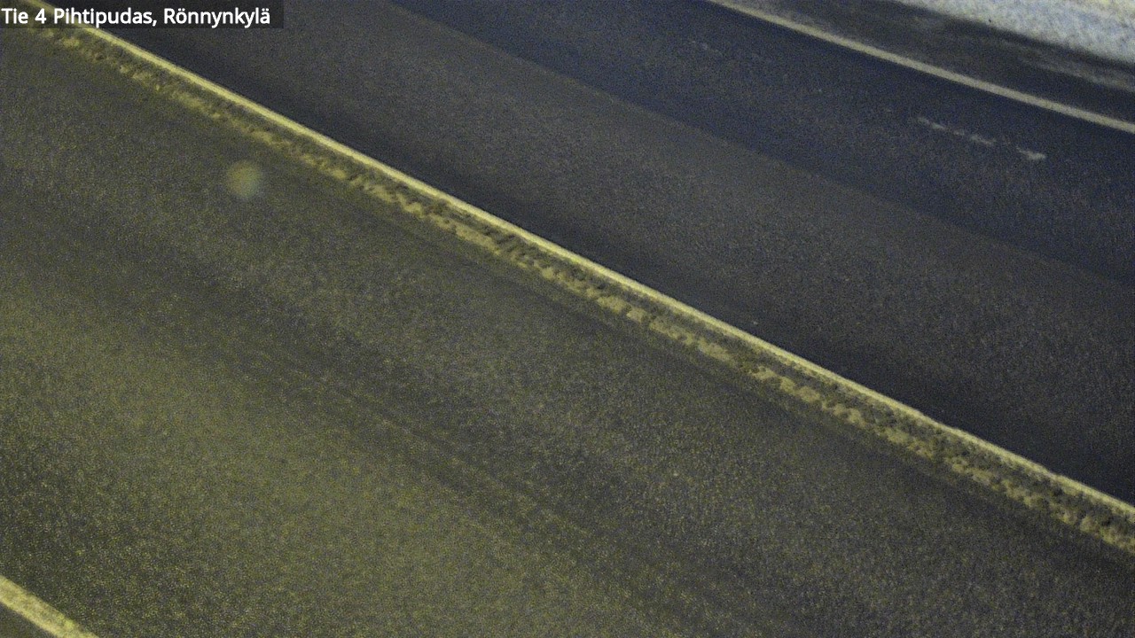 Weather Camera Image Väg 4 Pihtipudas, Rönnynkylä, Pihtipudas, Keski-Suomi