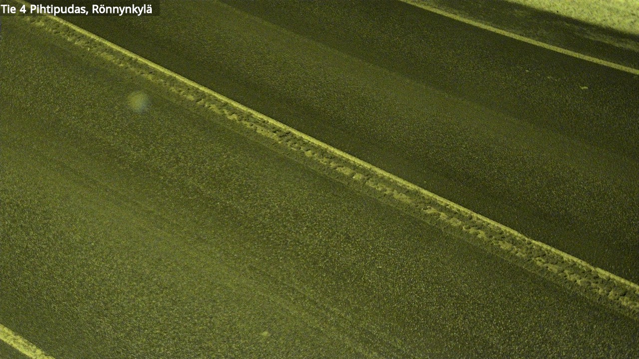 Weather Camera Image Väg 4 Pihtipudas, Rönnynkylä, Pihtipudas, Keski-Suomi