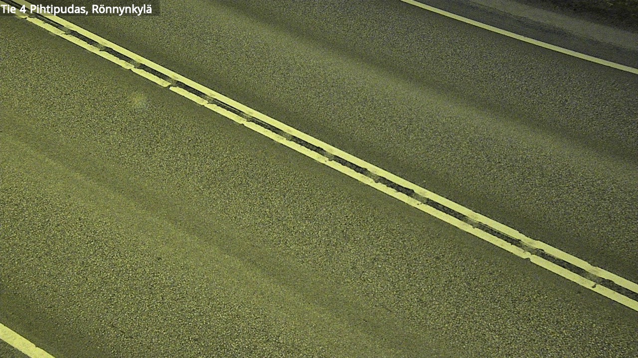 Weather Camera Image Väg 4 Pihtipudas, Rönnynkylä, Pihtipudas, Keski-Suomi
