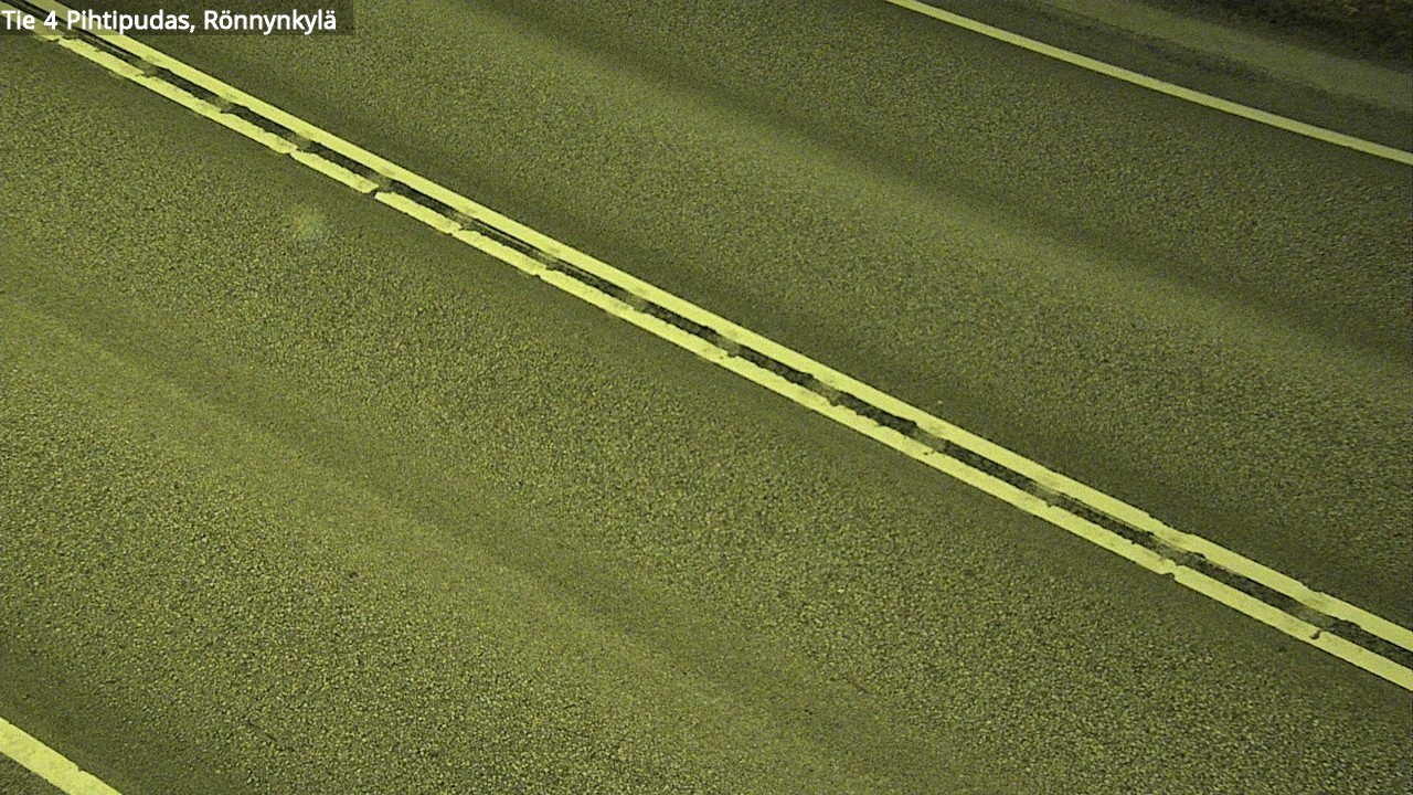 Weather Camera Image Väg 4 Pihtipudas, Rönnynkylä, Pihtipudas, Keski-Suomi