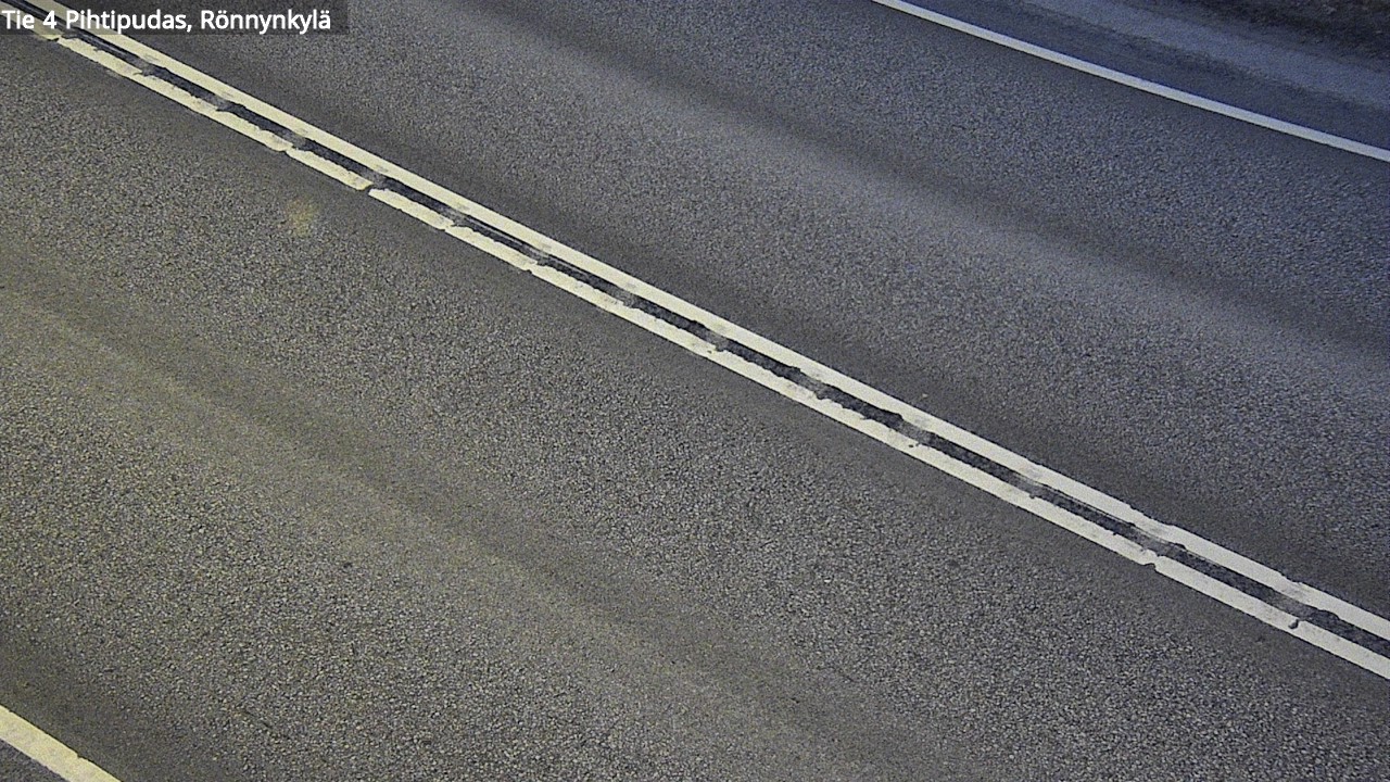 Weather Camera Image Väg 4 Pihtipudas, Rönnynkylä, Pihtipudas, Keski-Suomi