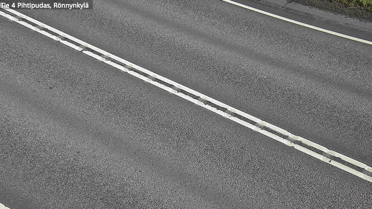 Weather Camera Image Väg 4 Pihtipudas, Rönnynkylä, Pihtipudas, Keski-Suomi