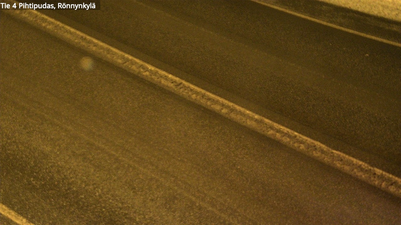 Weather Camera Image Väg 4 Pihtipudas, Rönnynkylä, Pihtipudas, Keski-Suomi