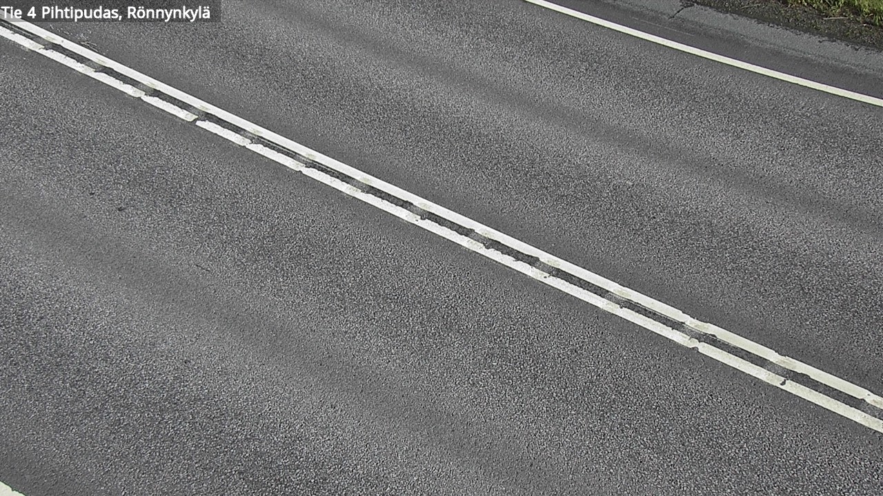 Weather Camera Image Väg 4 Pihtipudas, Rönnynkylä, Pihtipudas, Keski-Suomi
