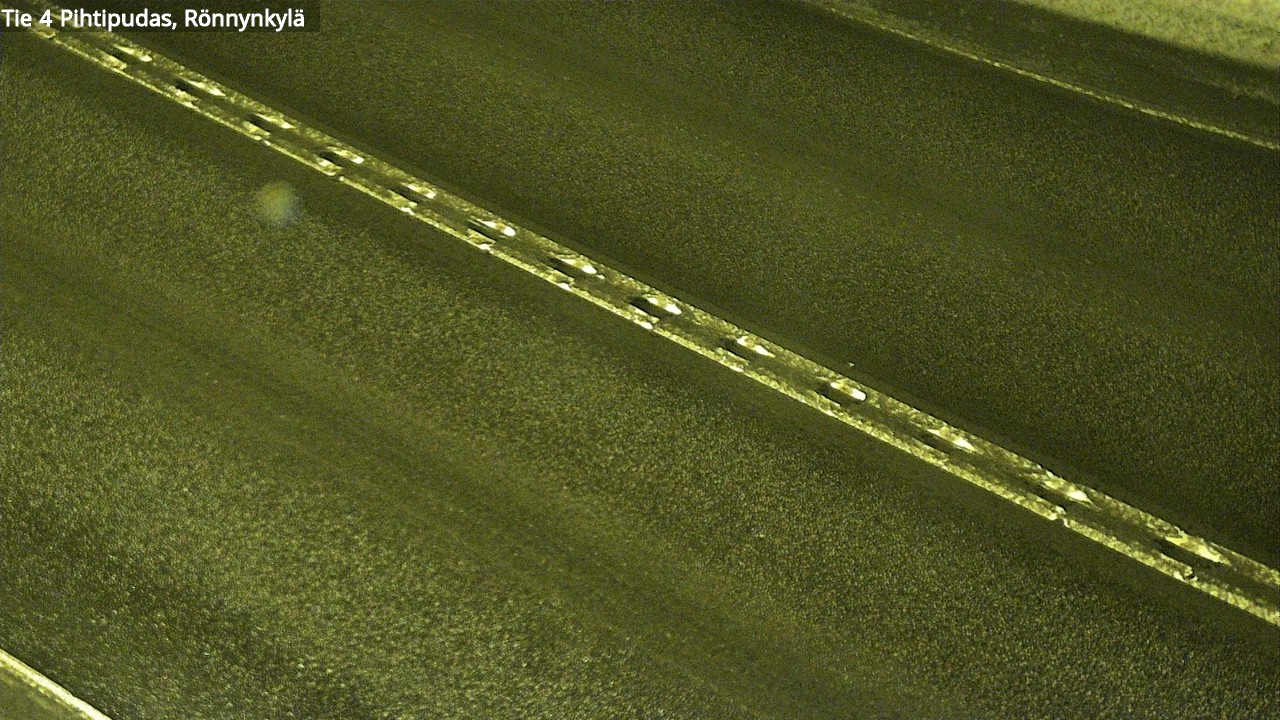 Weather Camera Image Väg 4 Pihtipudas, Rönnynkylä, Pihtipudas, Keski-Suomi