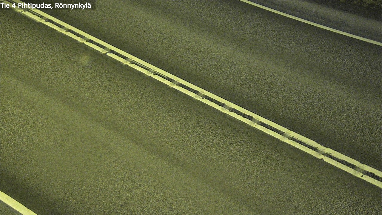 Weather Camera Image Väg 4 Pihtipudas, Rönnynkylä, Pihtipudas, Keski-Suomi