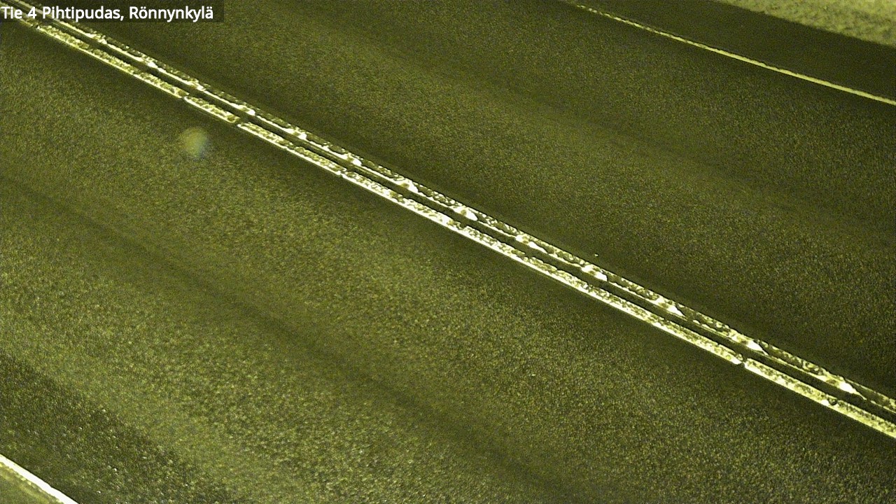 Weather Camera Image Väg 4 Pihtipudas, Rönnynkylä, Pihtipudas, Keski-Suomi