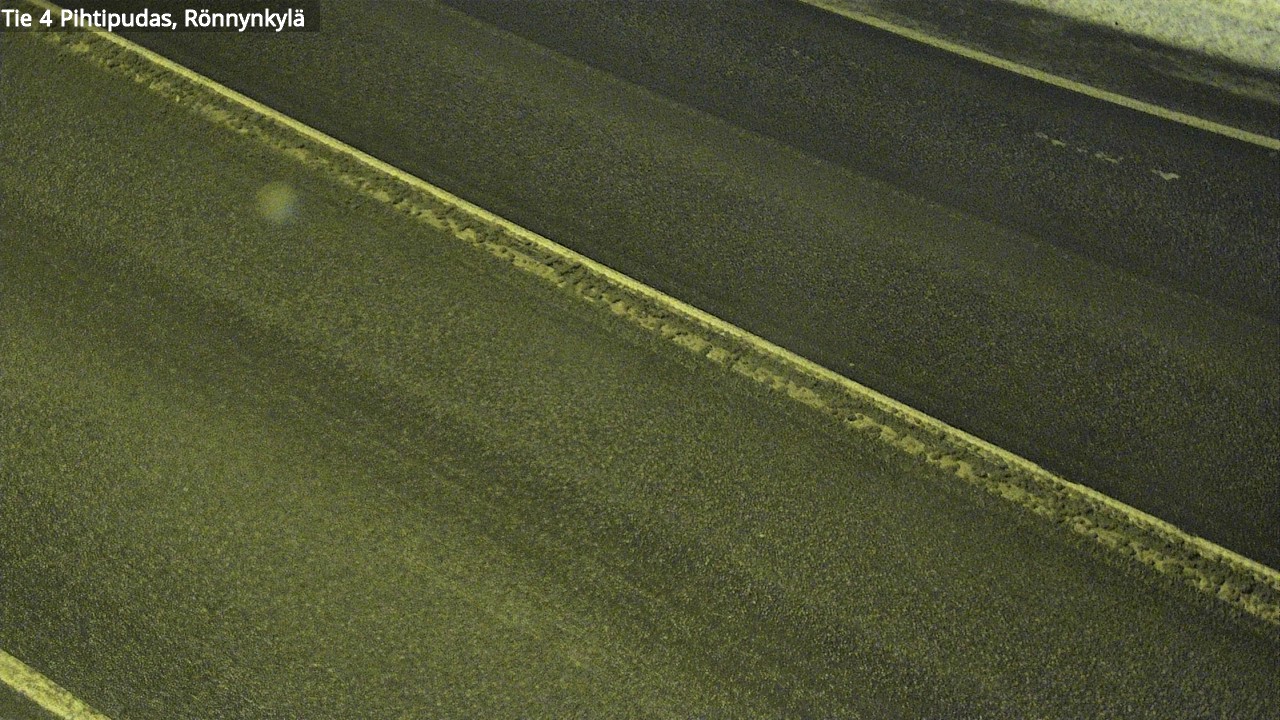 Weather Camera Image Väg 4 Pihtipudas, Rönnynkylä, Pihtipudas, Keski-Suomi