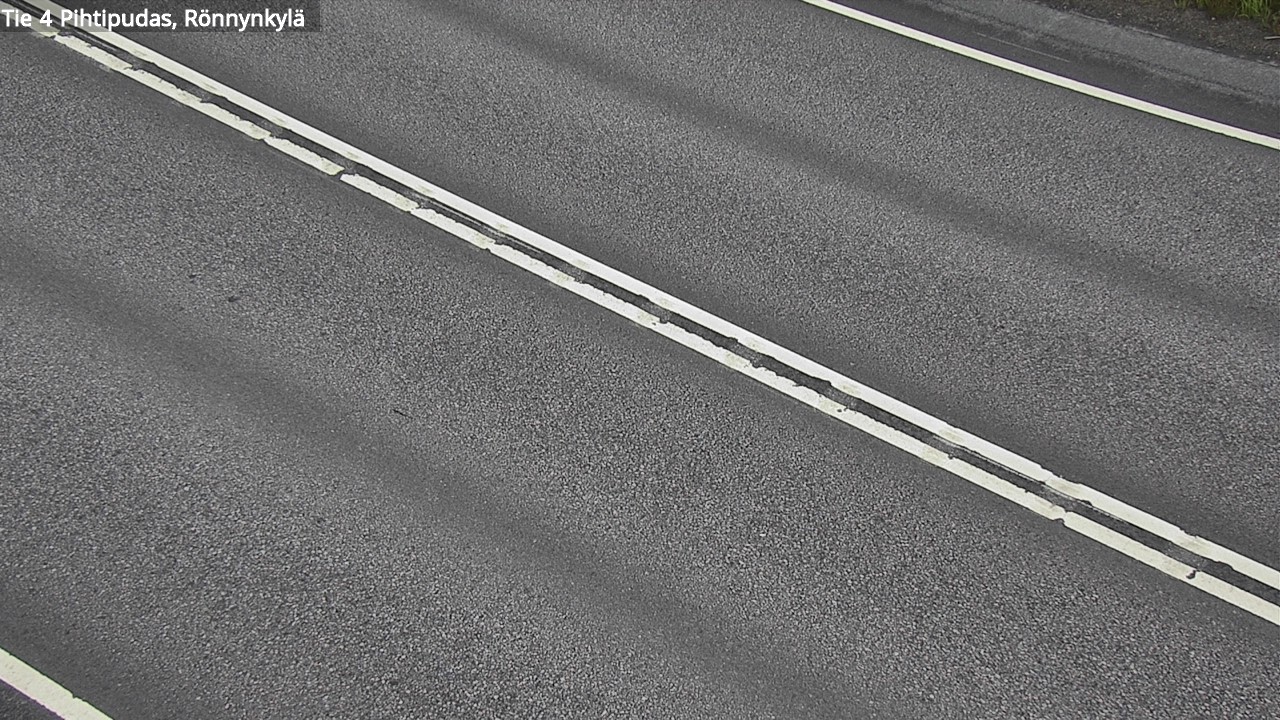 Weather Camera Image Väg 4 Pihtipudas, Rönnynkylä, Pihtipudas, Keski-Suomi